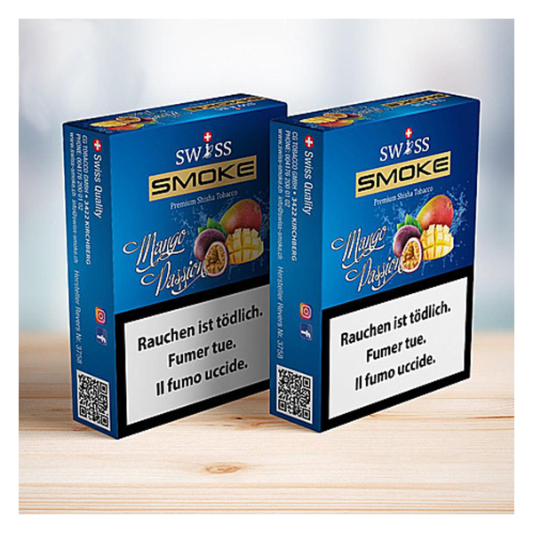 Swiss Smoke Mango Passion Shisha Tabak 50g