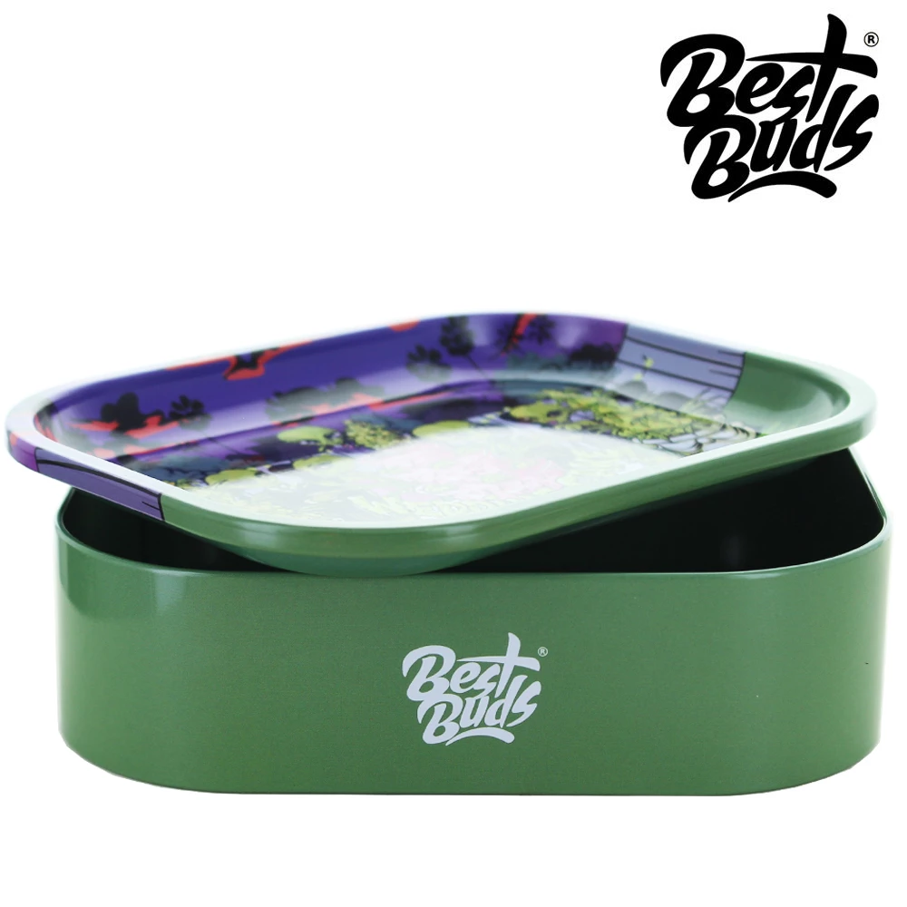 Metallbox mit Tablett Best Buds © Hochzeitstorte