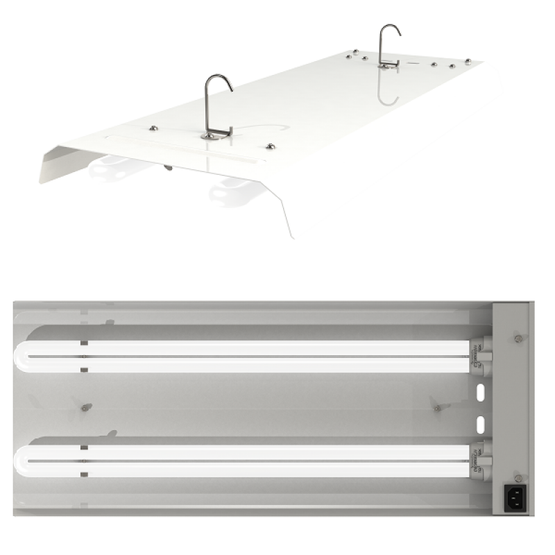 CFL - Anzuchtlampe 2 x 55 Watt für Blüte