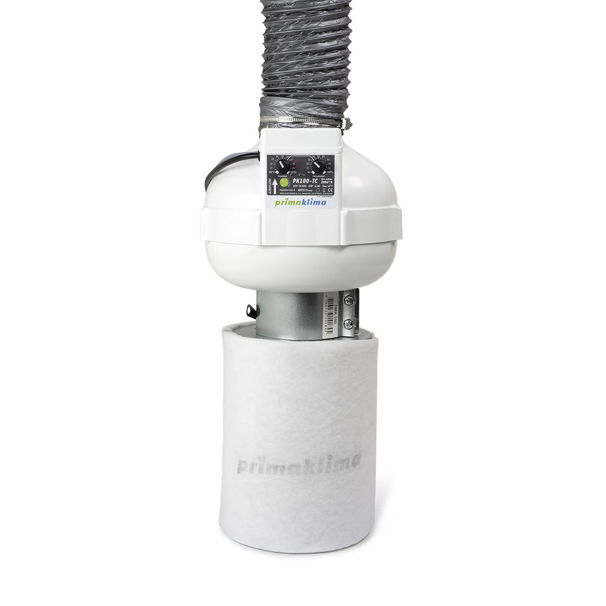 Prima Klima Ventilation Set Temp. controlled 100 280 m³/h.