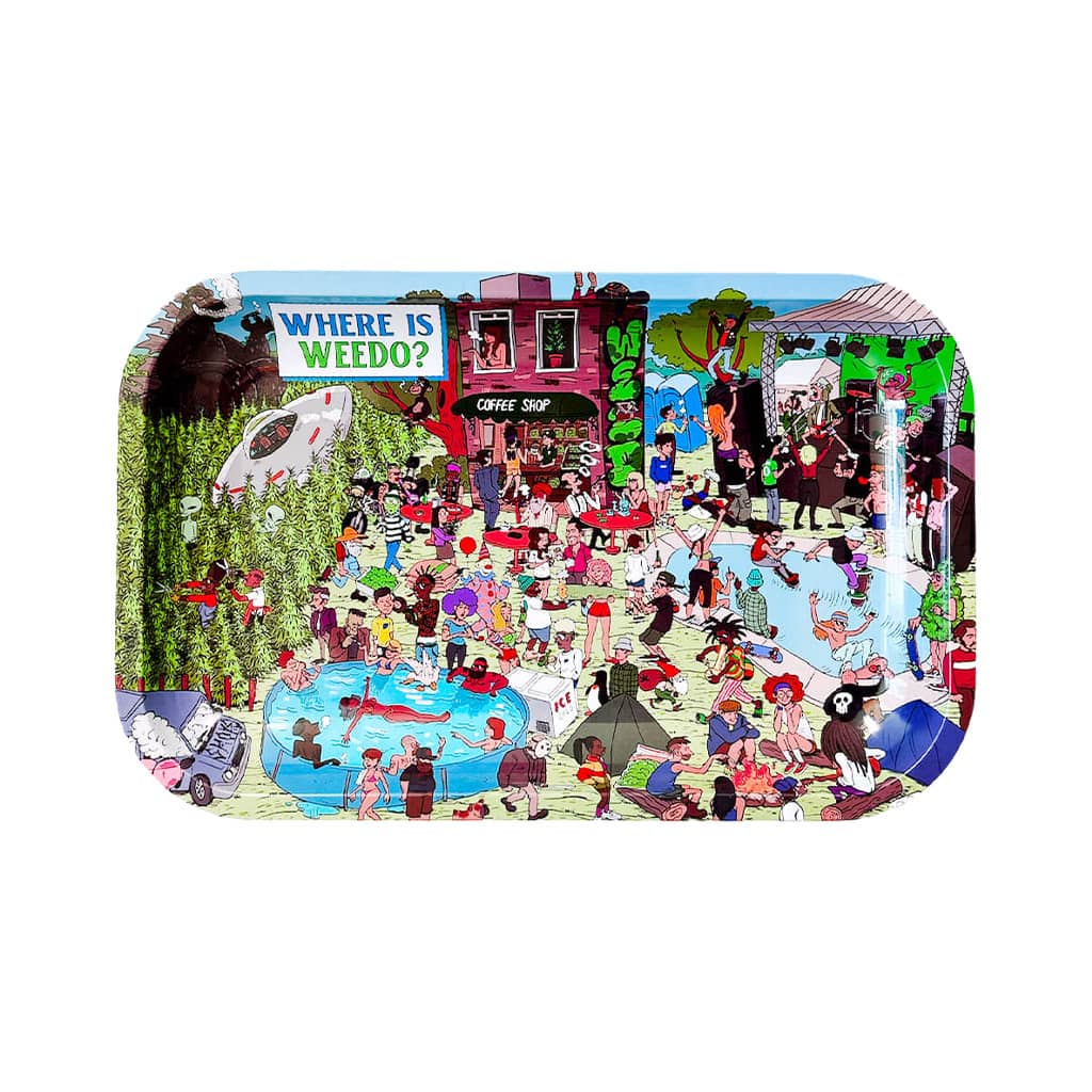 1 Best Buds Where is Weedo? Metal Rolling Tray