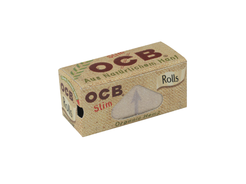 3 x OCB Organic Hemp Rolls 4m