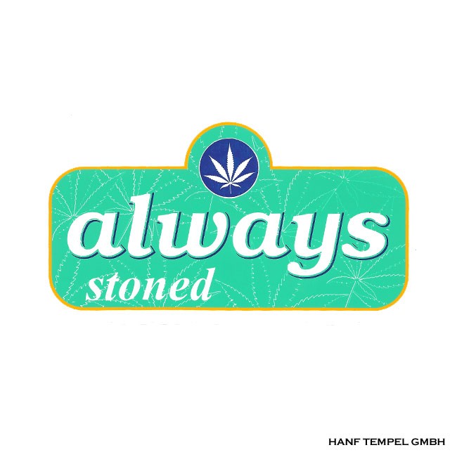 Aufkleber - Always Stoned