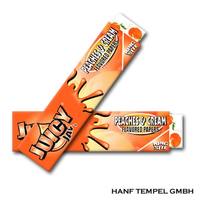 Juicy Jay's - Peaches & Cream - 1 1/4