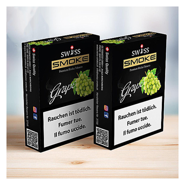 Swiss Smoke Grape Shisha Tabak 50g