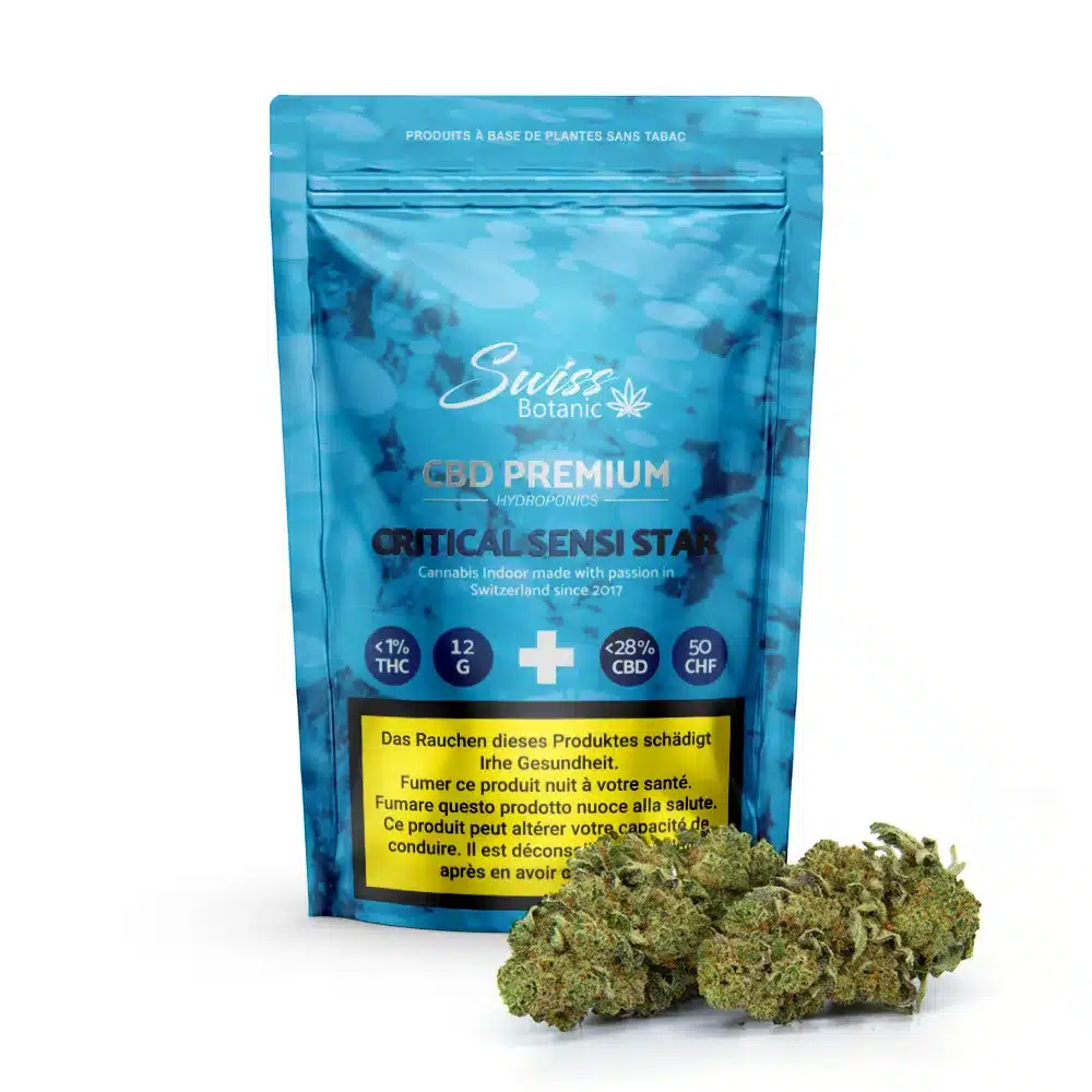 Swiss Botanic - Critical Sensi Star CBD (Indoor) 12gr