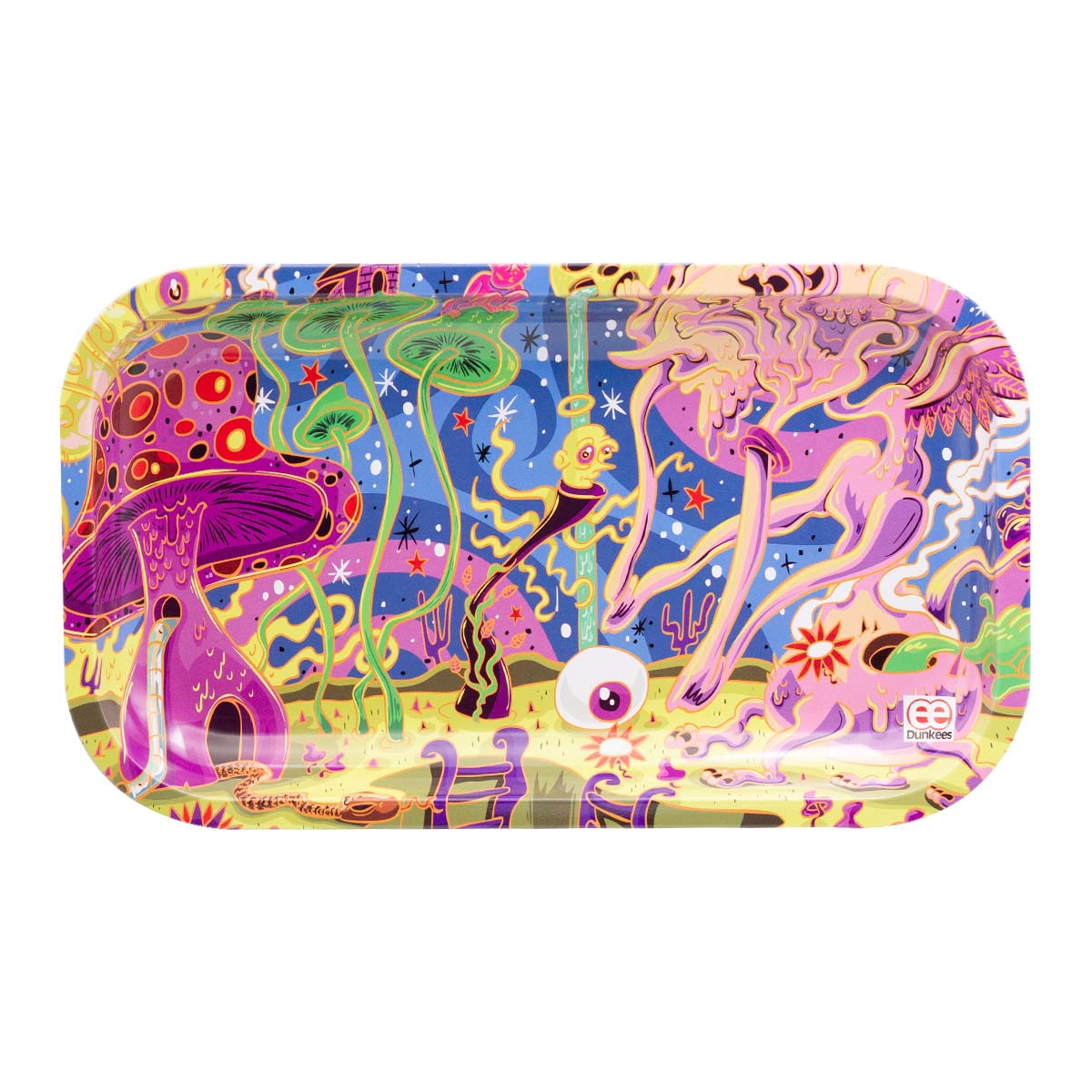 Dunkees | Blind Man Walking Medium Rolling Tray 17 x 27cm