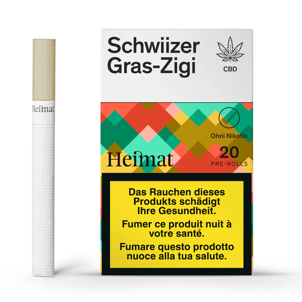 Heimat - Schwiizer Gras-Zigi Original (20 Stk.)