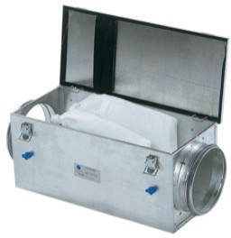 Pollenfilterbox + Taschenfilter 125mm