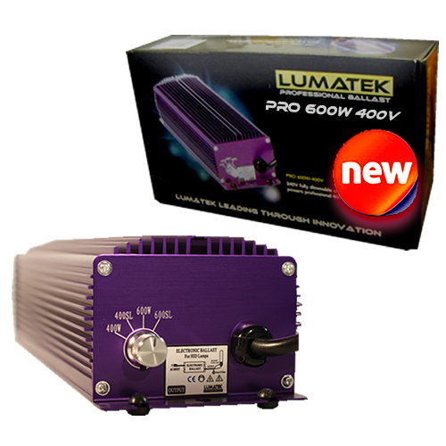 LUMATEK ULTIMATE PRO DIGITALES VORSCHALTGERÄT 600W - 400V INKL. 600W LEUCHTMITTEL