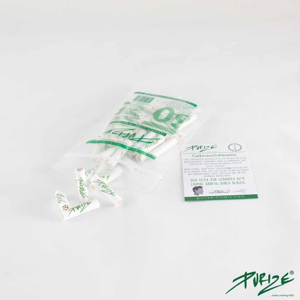  Purize Xtra Slim Size - White - 50 Stück 