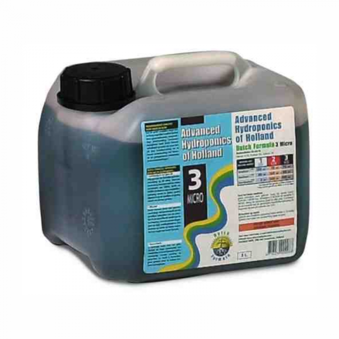 Advanced Hydroponics - Dutch Formula 3 Micro - 5L 