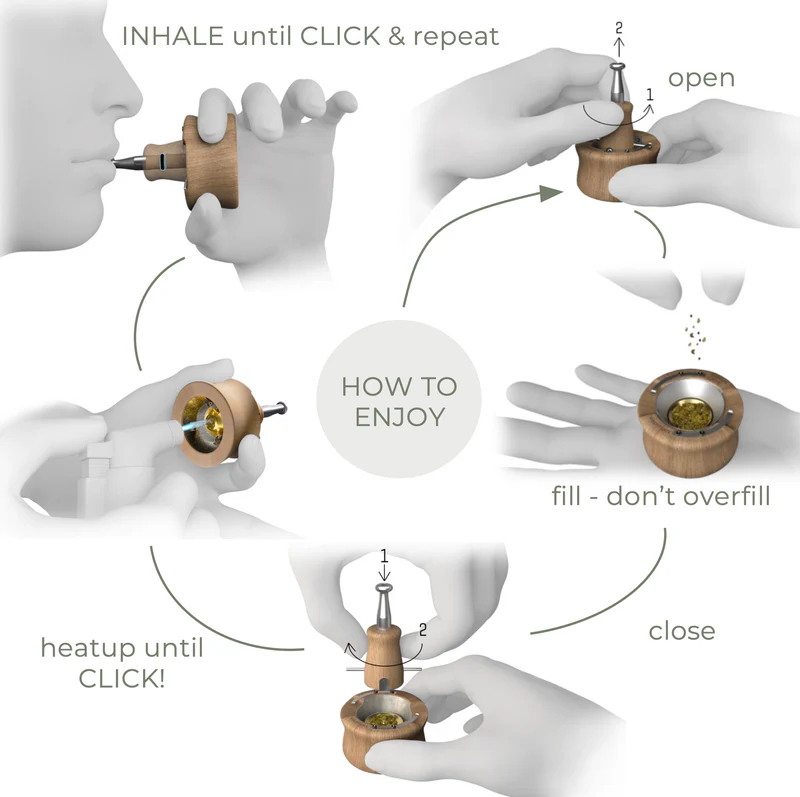 Vapman Click - Classic Padouk