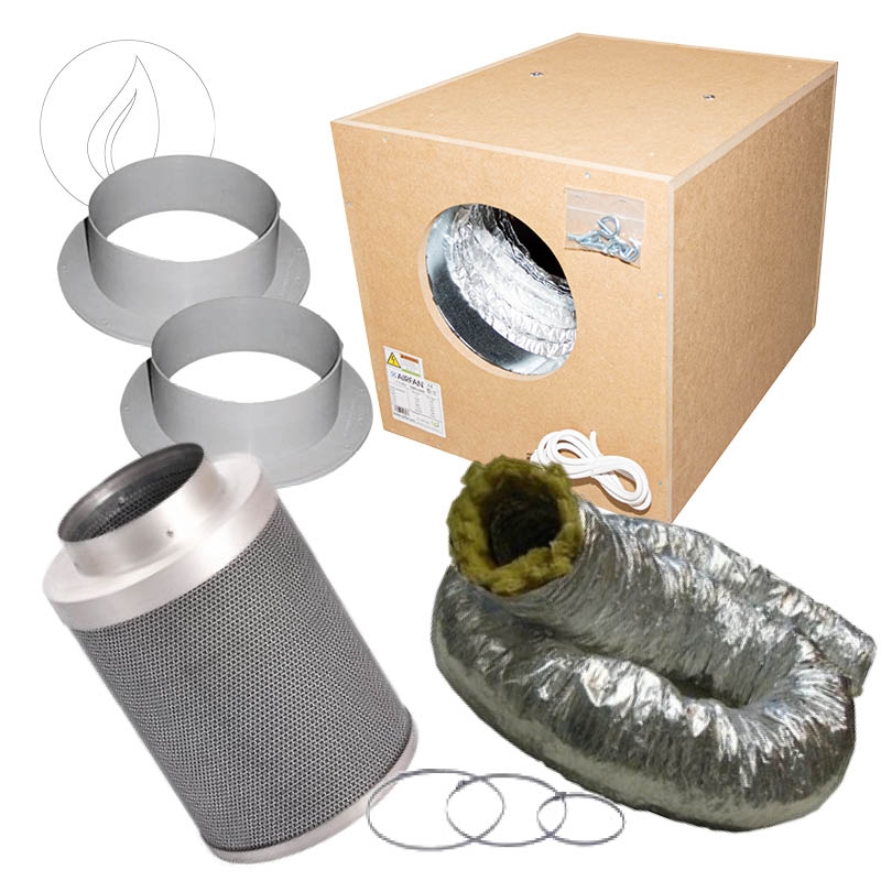 Abluftset SoftBox Airfan Pro 3250m3/h 315mm Schallisoliert