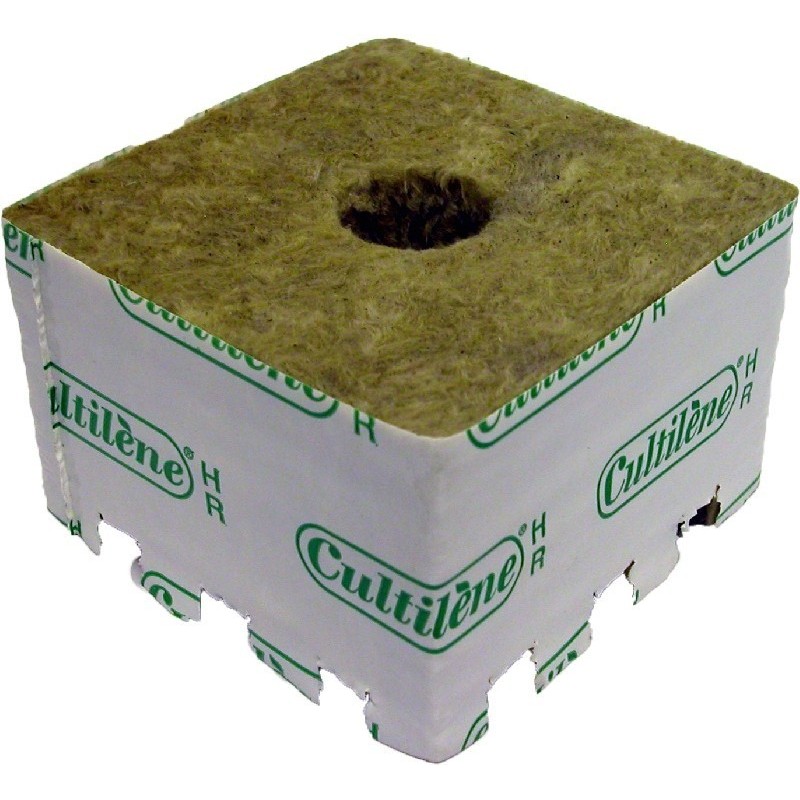 Grodan Startblock Box 7,5 x 7,5 x 6,5 cm / Loch 28mm / 384 Stk.