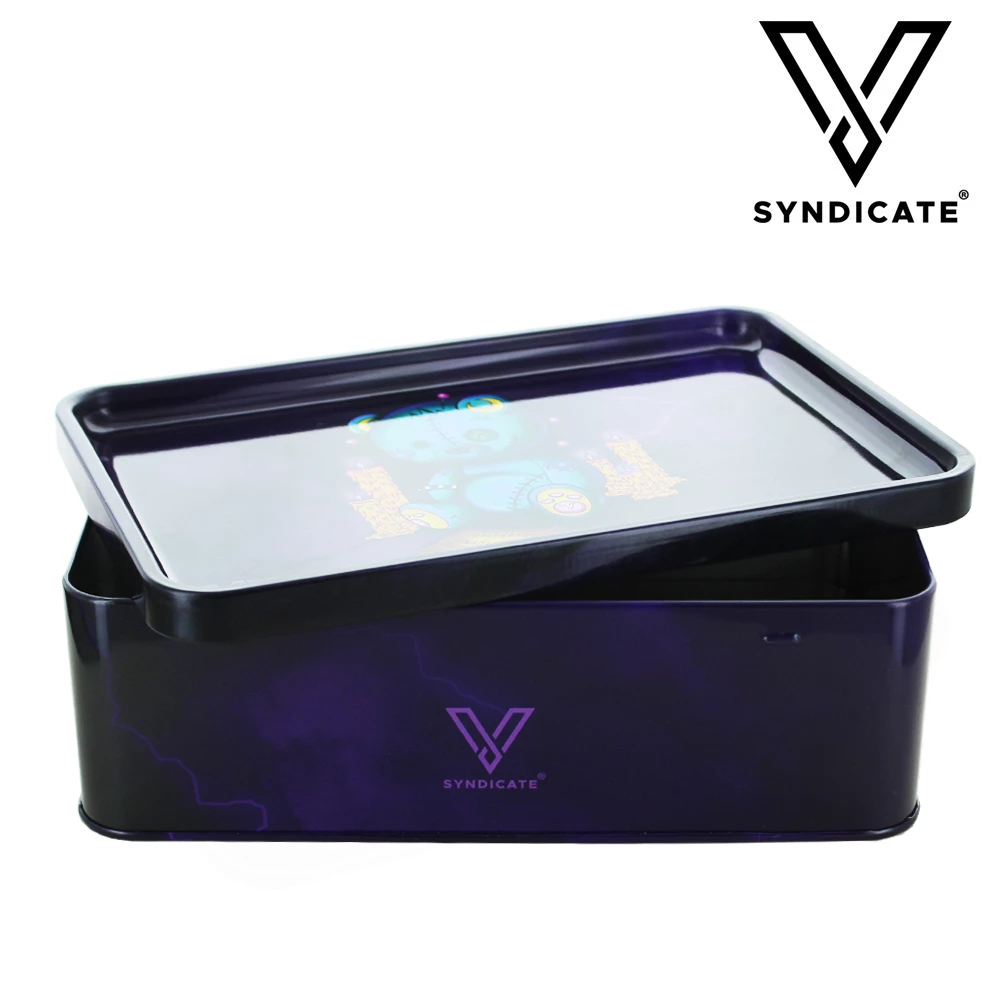Große Metallbox mit V-Syndicate-Tablett © Ouija Bear